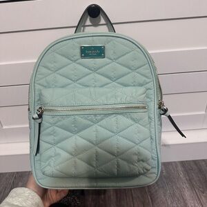 Like new Kate Spade NY Wilson Road Quilted Small Bradley Backpack- Spring Meadow
